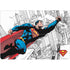 DC Comics Superman Super Speed Flying Over City Surface Laptop Studio Skin
